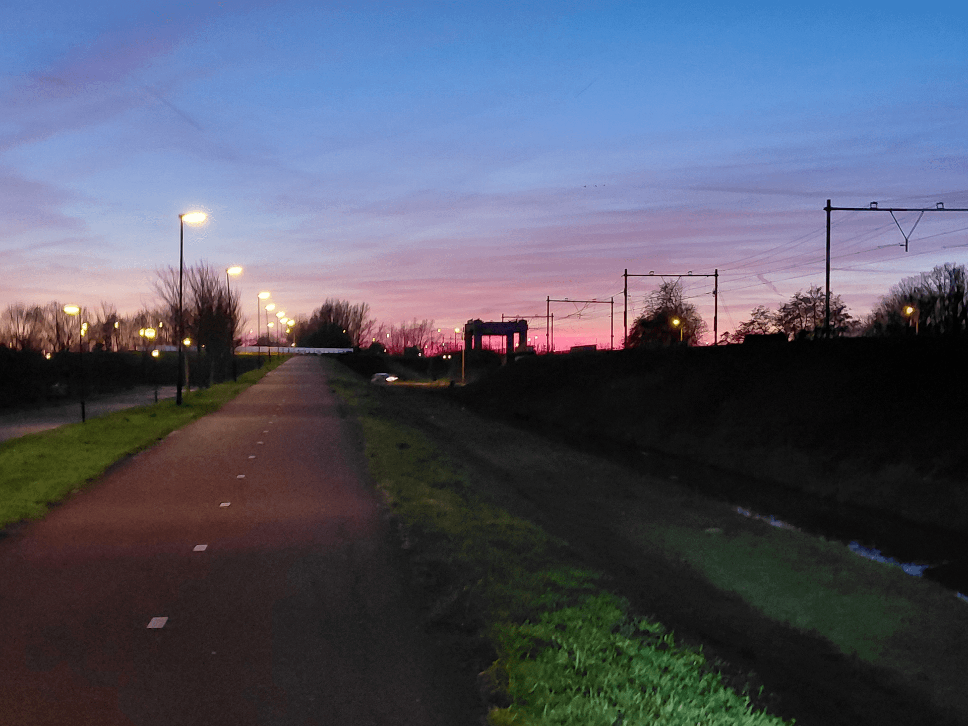 Nice picture of a sunset in my area